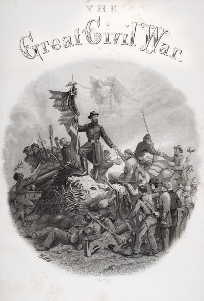 Allegorical engraving of Victory, from the title page of Volume 3 of 